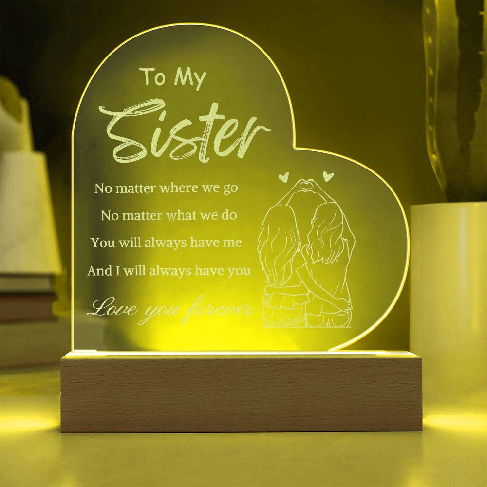 To My Sister- Light Up A Sister's Love 2.0