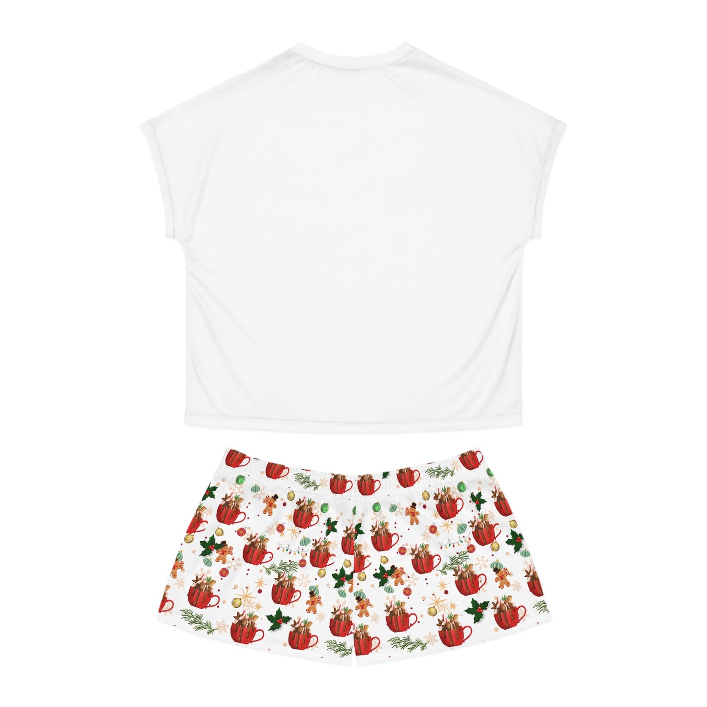 Slightly Over-Caffeinated Women's Short Pajama Set