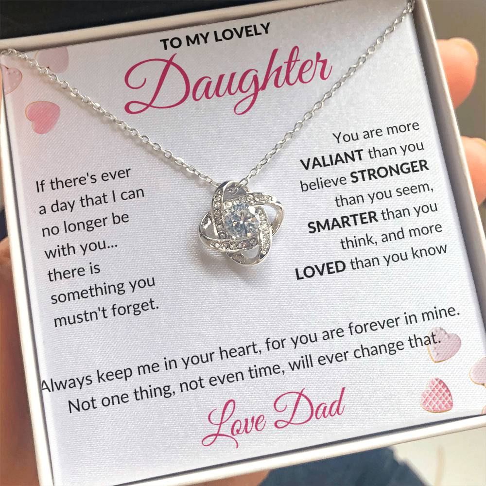Loving Father Knot Necklace