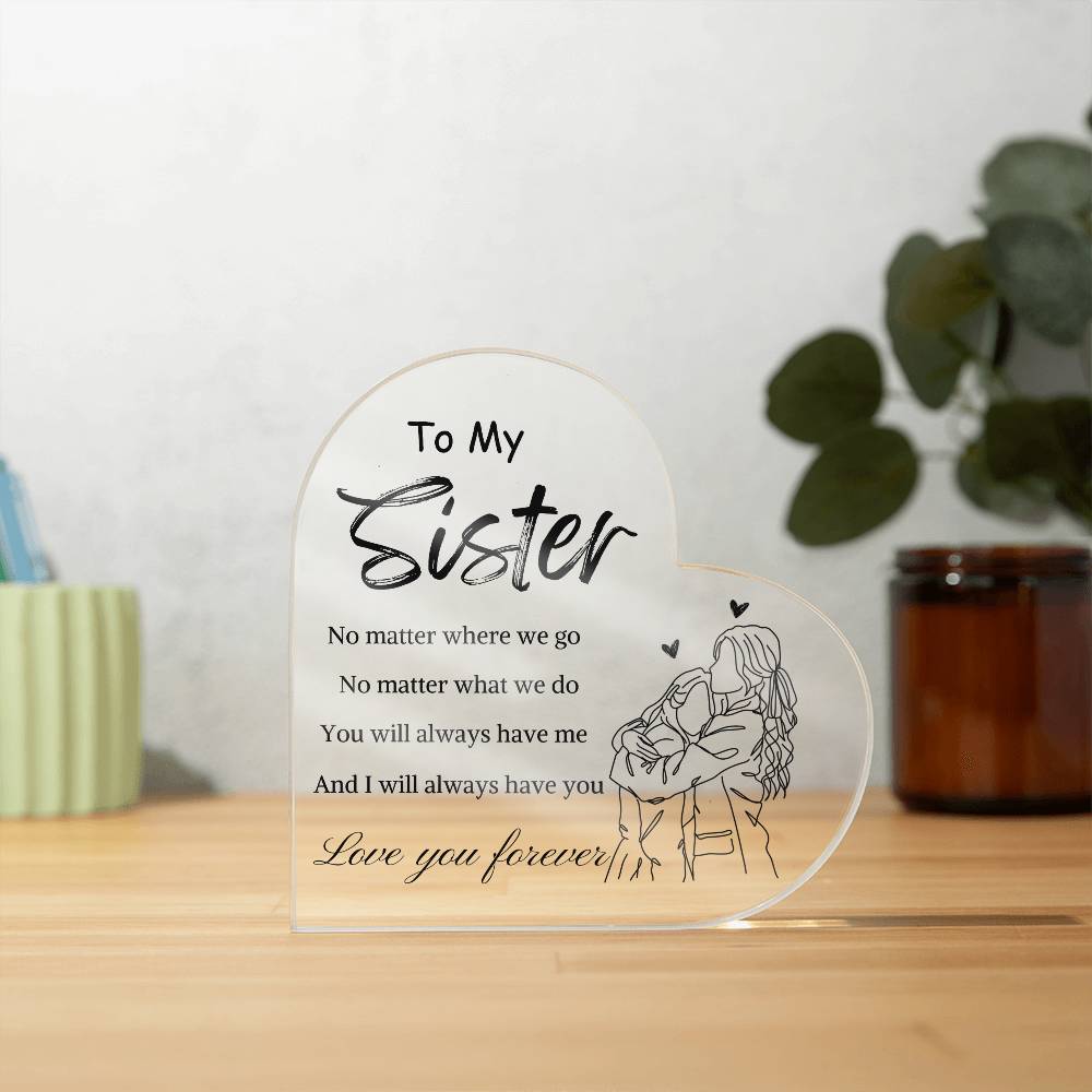 The Sister's Love Plaque!! 1.0