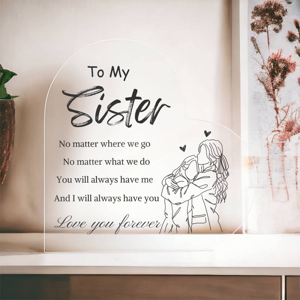 The Sister's Love Plaque!! 1.0