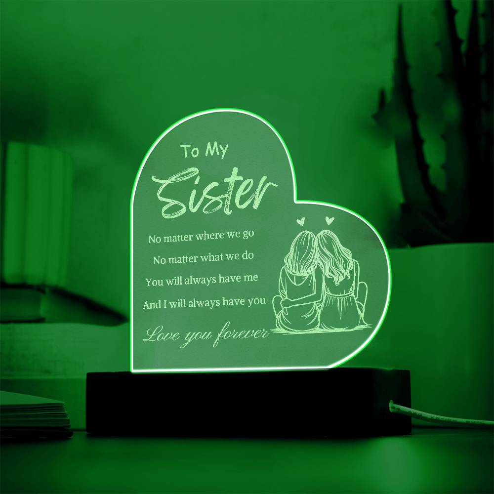 To My Sister- Light Up A Sister's Love 2.3