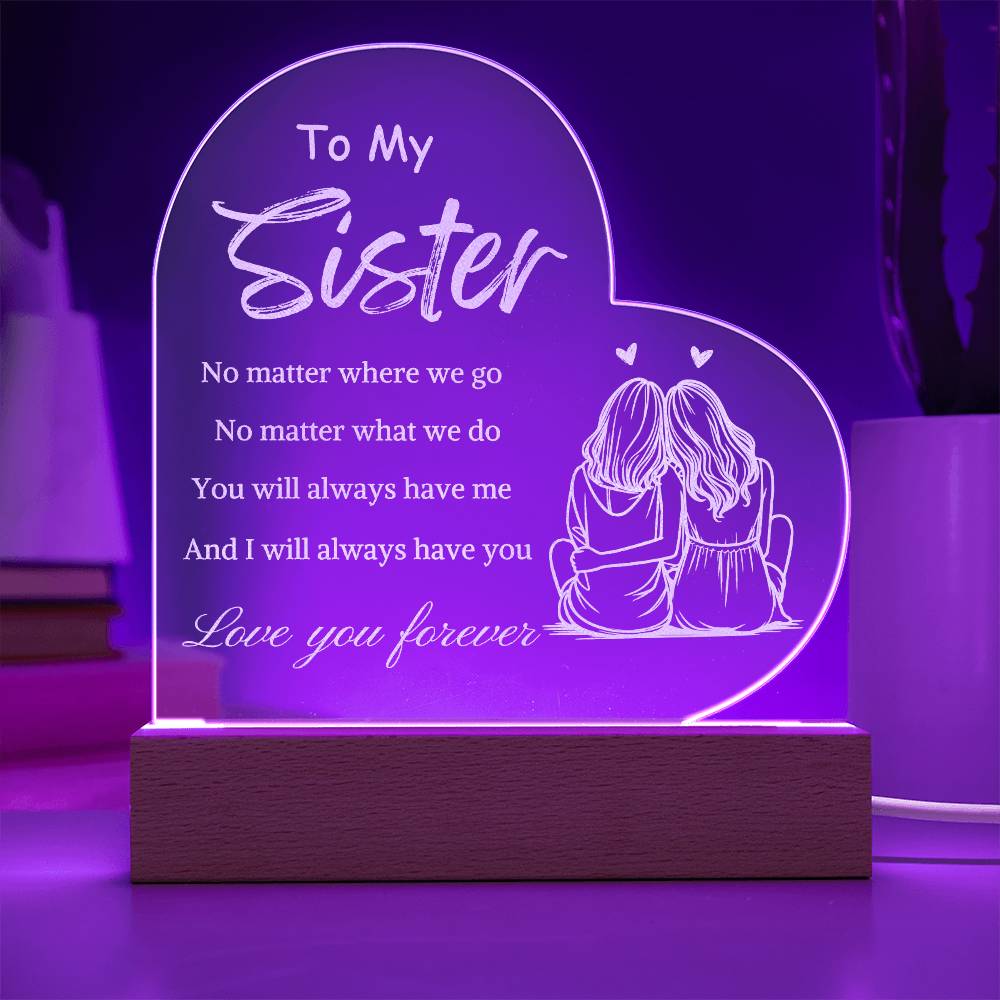 To My Sister- Light Up A Sister's Love 2.3