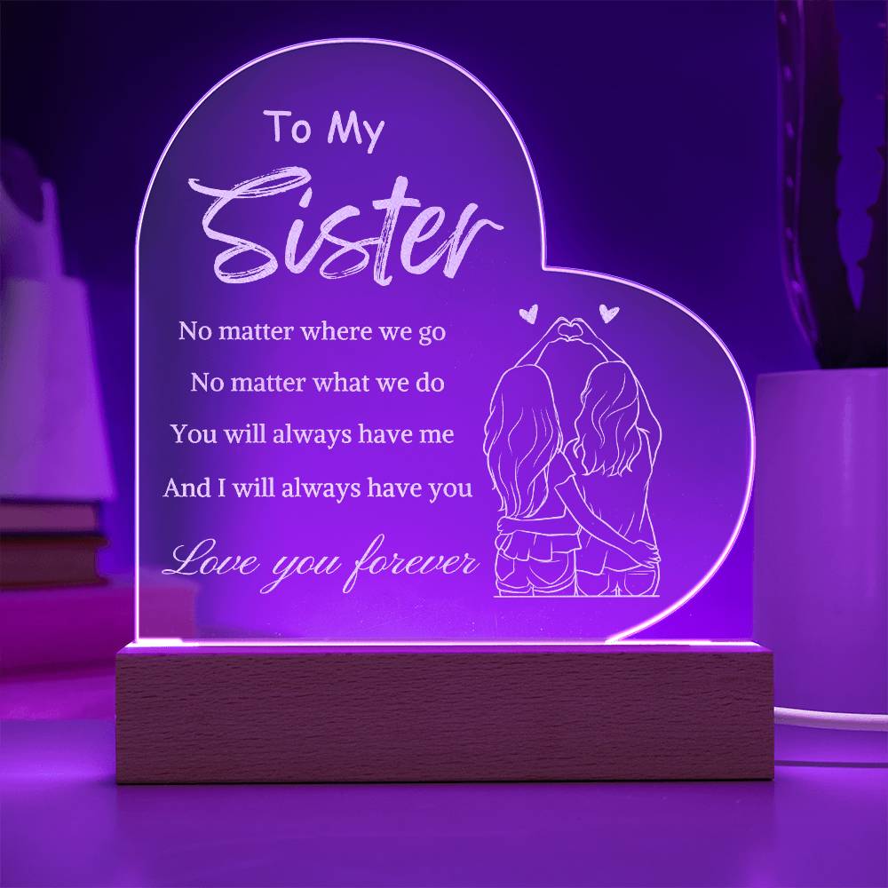 To My Sister- Light Up A Sister's Love 2.0