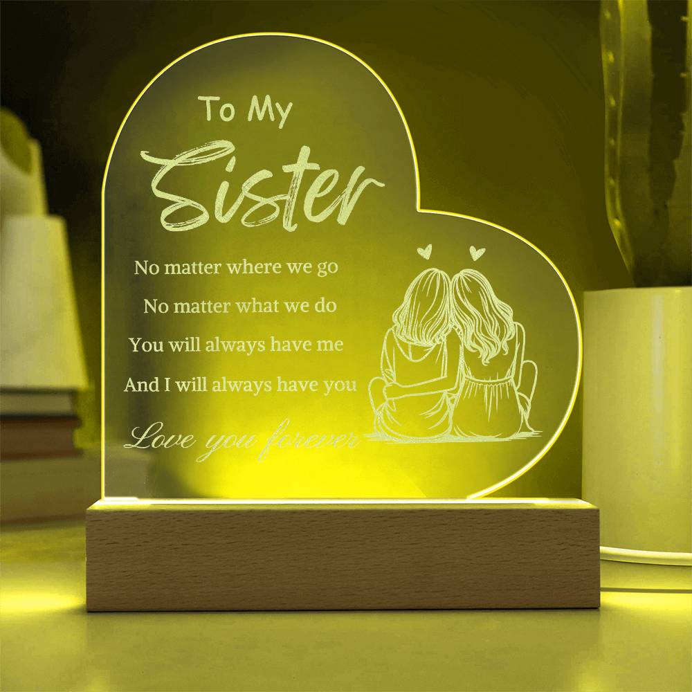 To My Sister- Light Up A Sister's Love 2.3