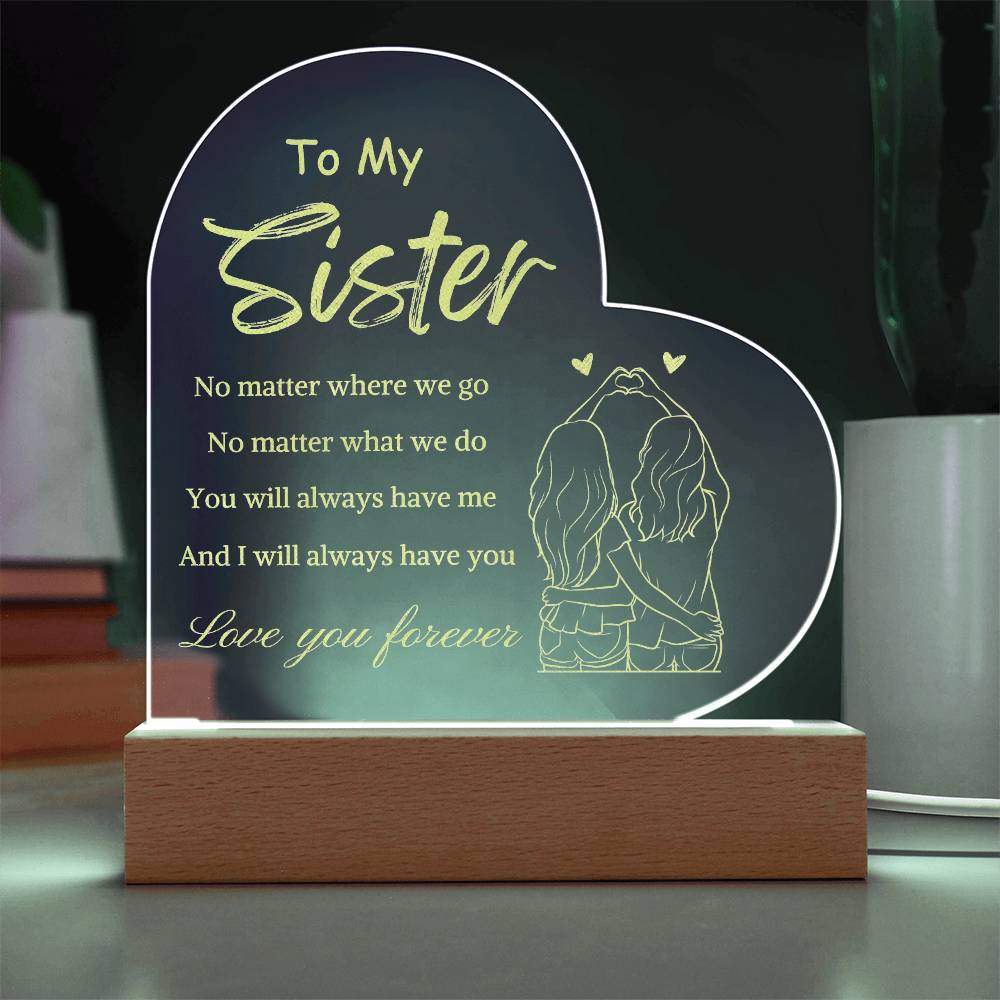 To My Sister- Light Up A Sister's Love 2.0