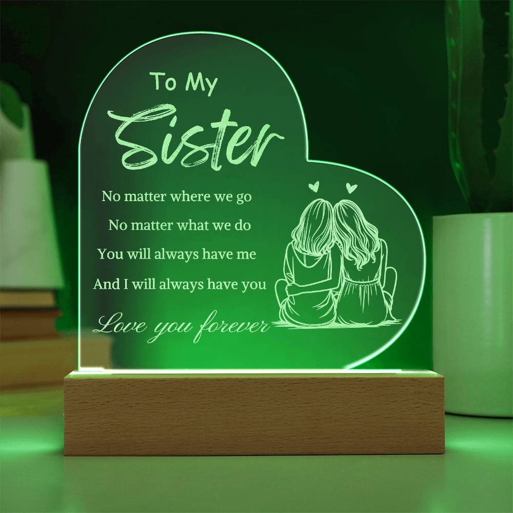 To My Sister- Light Up A Sister's Love 2.3