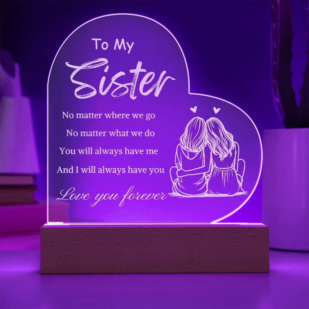 To My Sister- Light Up A Sister's Love 2.3