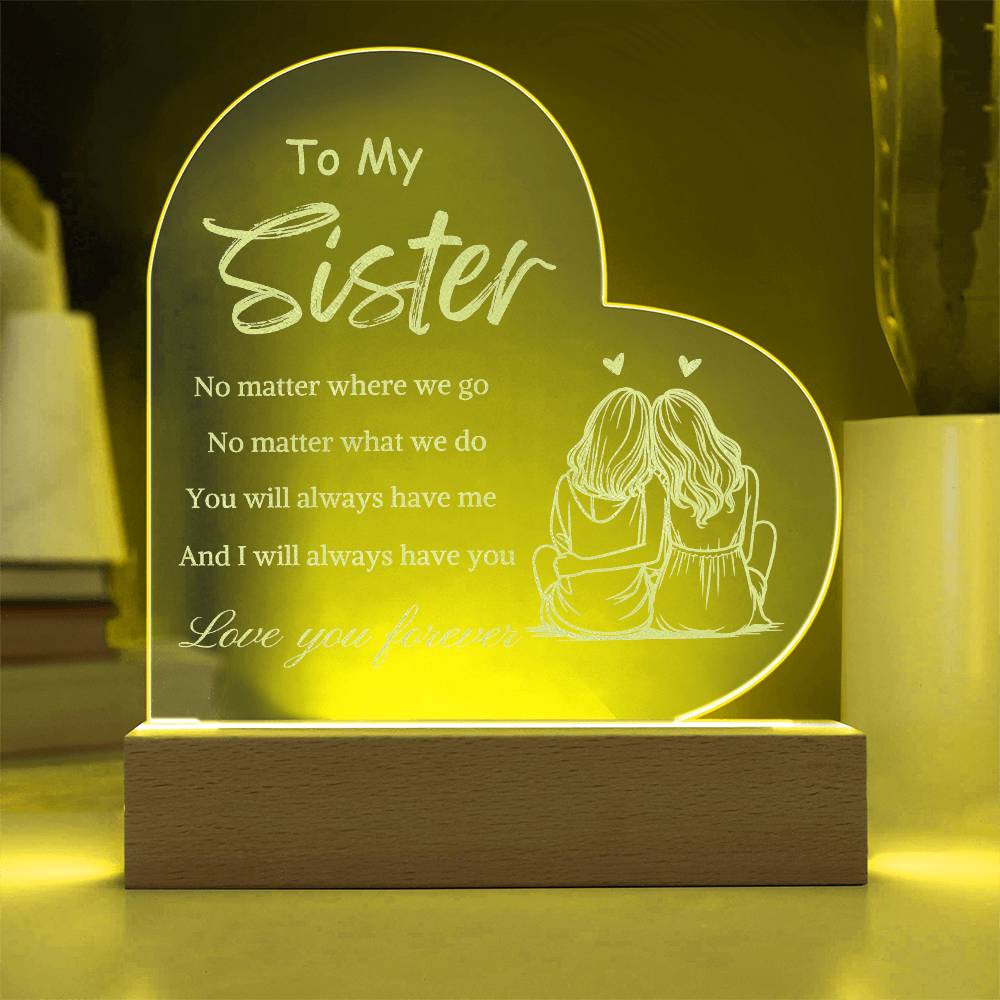 To My Sister- Light Up A Sister's Love 2.3
