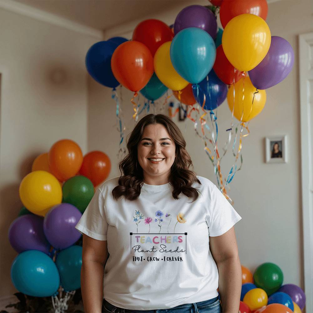 Nurturing Futures: Teachers Plant Seeds T-shirt!