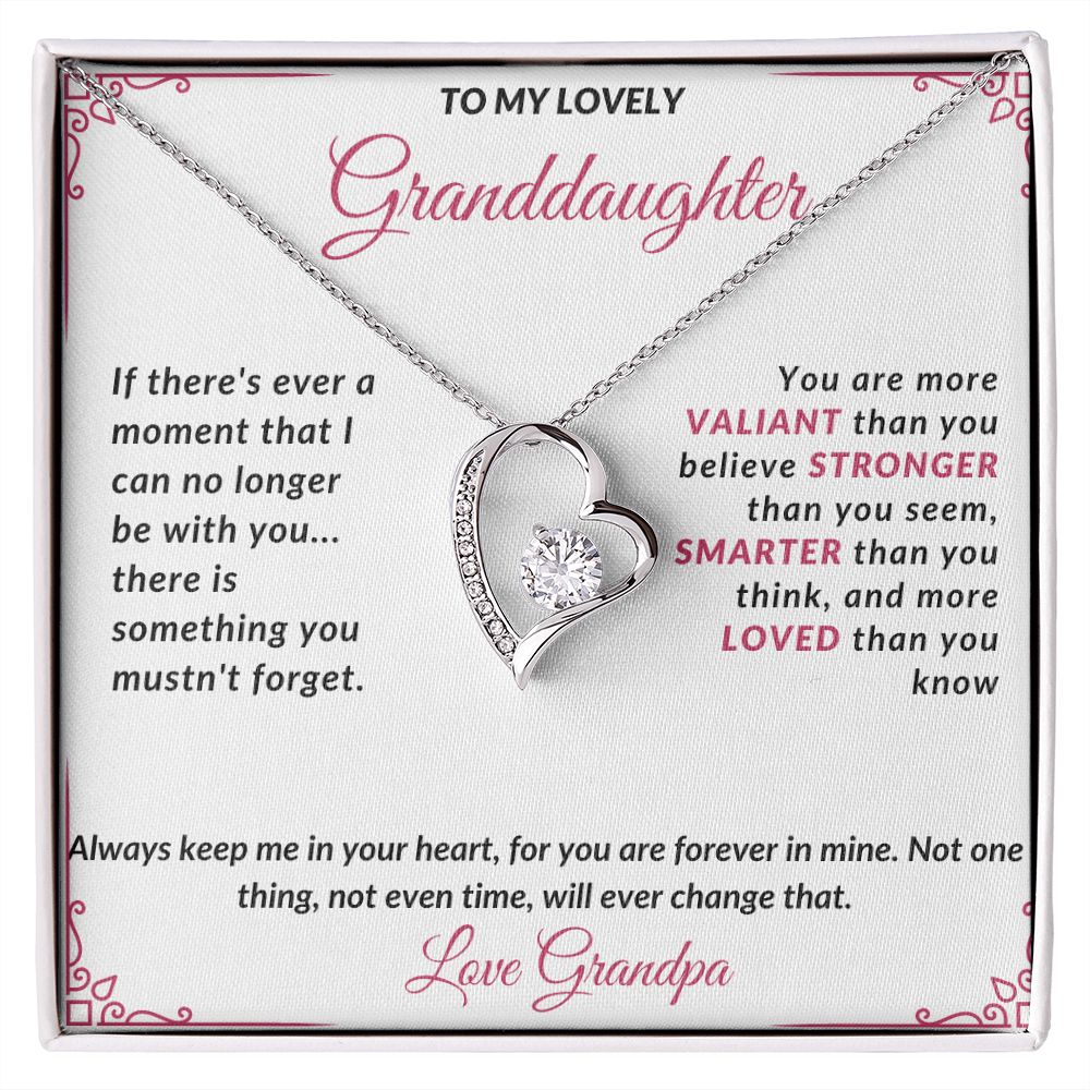 Forever Loving My Granddaughter