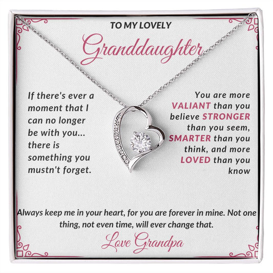 Forever Loving My Granddaughter